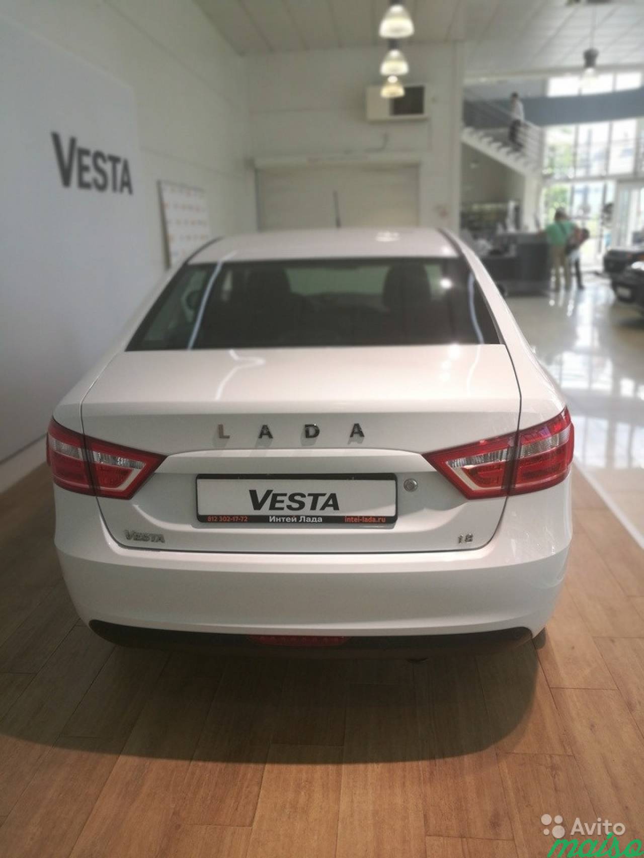 LADA Vesta 1.6 AMT, 2018, седан в Санкт-Петербурге. Фото 2